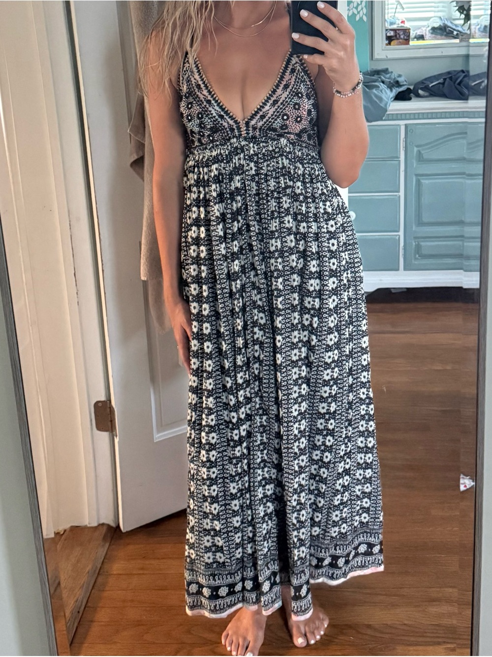 Free People Good Vibes Midi Dress